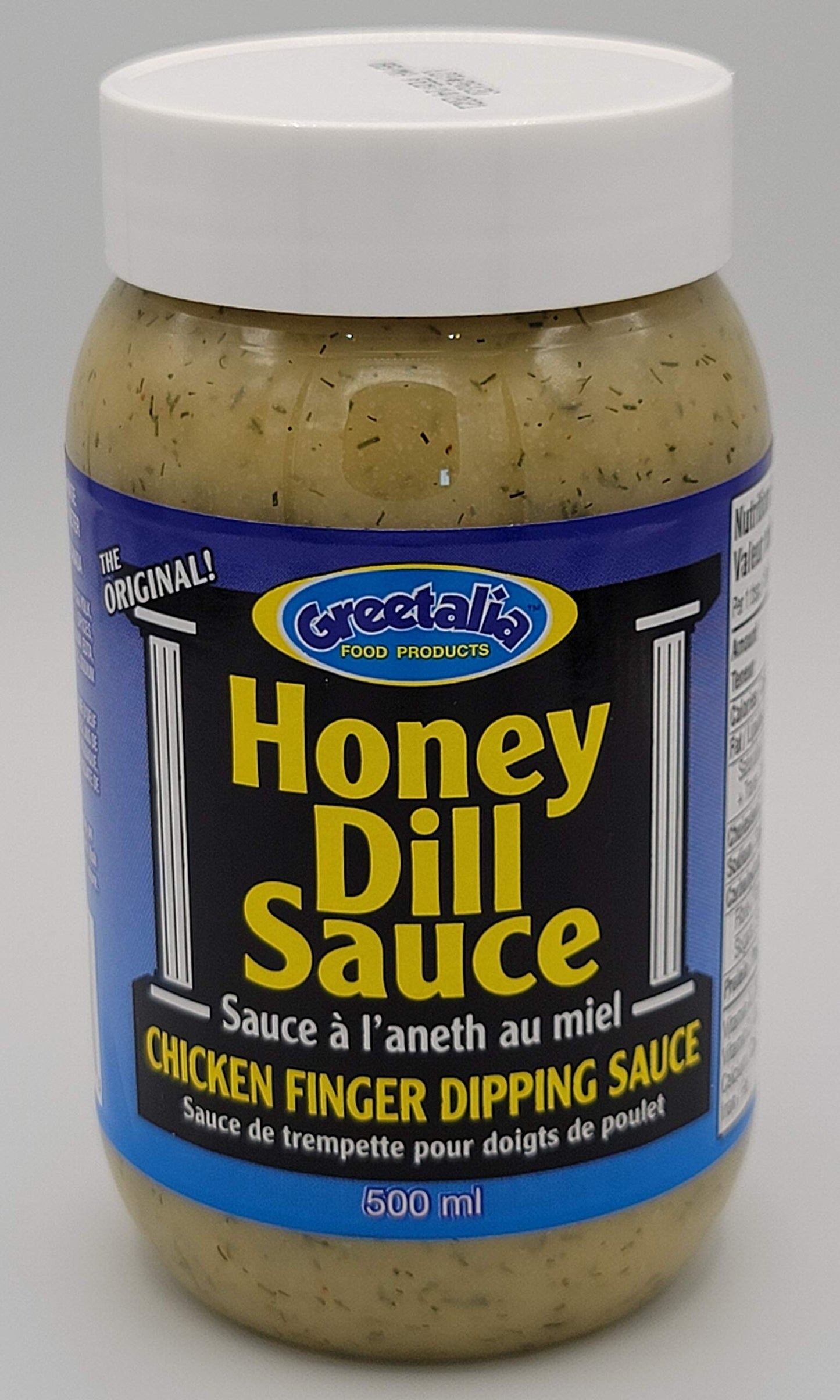 The Original Greetalia Honey Dill Sauce 500ml Bottle {Imported From Canada}