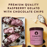 Talenti Gelato for a Delicious Frozen Treat Black Raspberry Chocolate Chip Gluten Free 1 pint