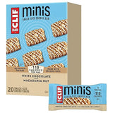 CLIF BAR Minis - White Chocolate Macadamia Nut Flavor - Made with Organic Oats - 4g Protein - Non-GMO - Plant Based - Snack-Size Energy Bars - 0.99