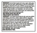 Huer Frank's Red Hot Spicy Gummy Bears, Covered With Frank's RedHot Original Seasoning - 100g/3.5 oz