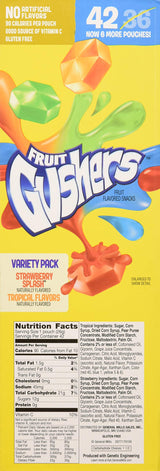 Fruit Gushers Variety Pack (0.9 Ounce, 42 Count)