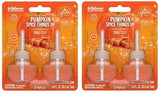 Glade Scented Oil Refills - Pumpkin Spice Things Up - Holiday Collection 2020-2 Count Oil Refills Per Package - Pack of 2 Packages