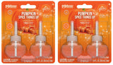 Glade Scented Oil Refills - Pumpkin Spice Things Up - Holiday Collection 2020-2 Count Oil Refills Per Package - Pack of 2 Packages