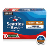 Seattle's Best Coffee Portside Blend (Previously Signature Blend No. 3) Medium Roast Single Cup Coffee, 10 ct