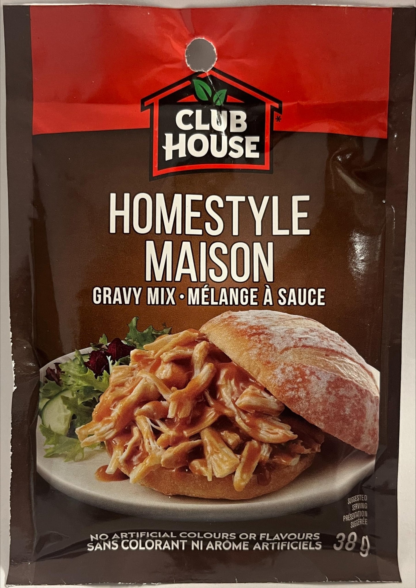 Club House Homestyle Gravy Mix, 38g/1.3oz, (12pk) {Imported from Canada}
