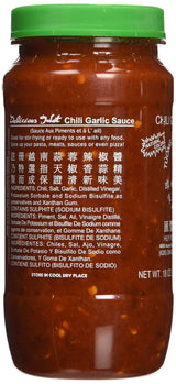 Huy Fong Sauce Chili Garlic, 36 oz (2 Pack of 18 oz)