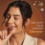 Lindt LINDOR Holiday Snickerdoodle White Chocolate Candy Truffles with Smooth, Melting Truffle Center, 8.5 oz. Bag