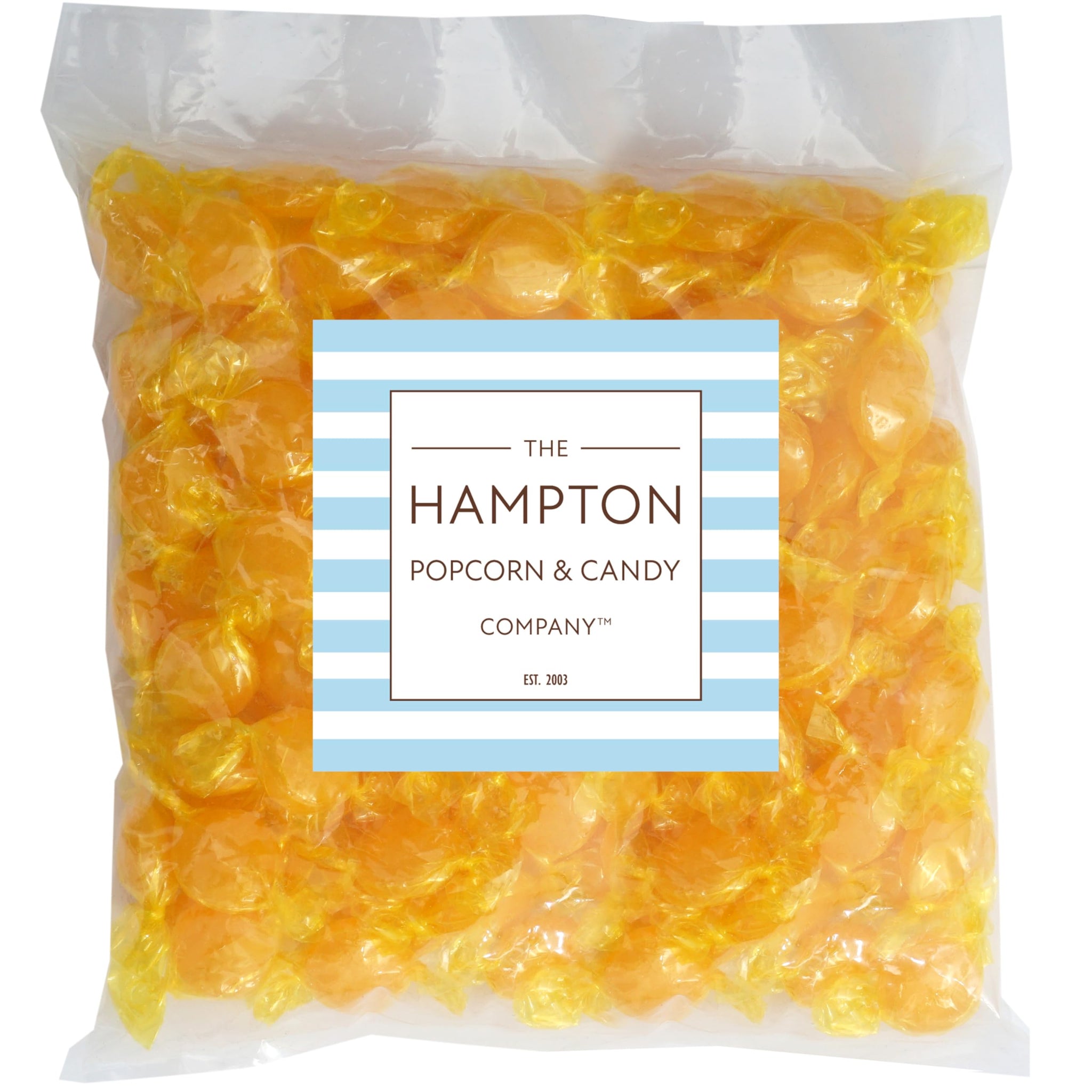 Arcor Butterscotch Discs Hard Candy, 2 Pound Bulk Candy (Approx. 150 pcs.), Butterscotch Candy, Yellow Candy
