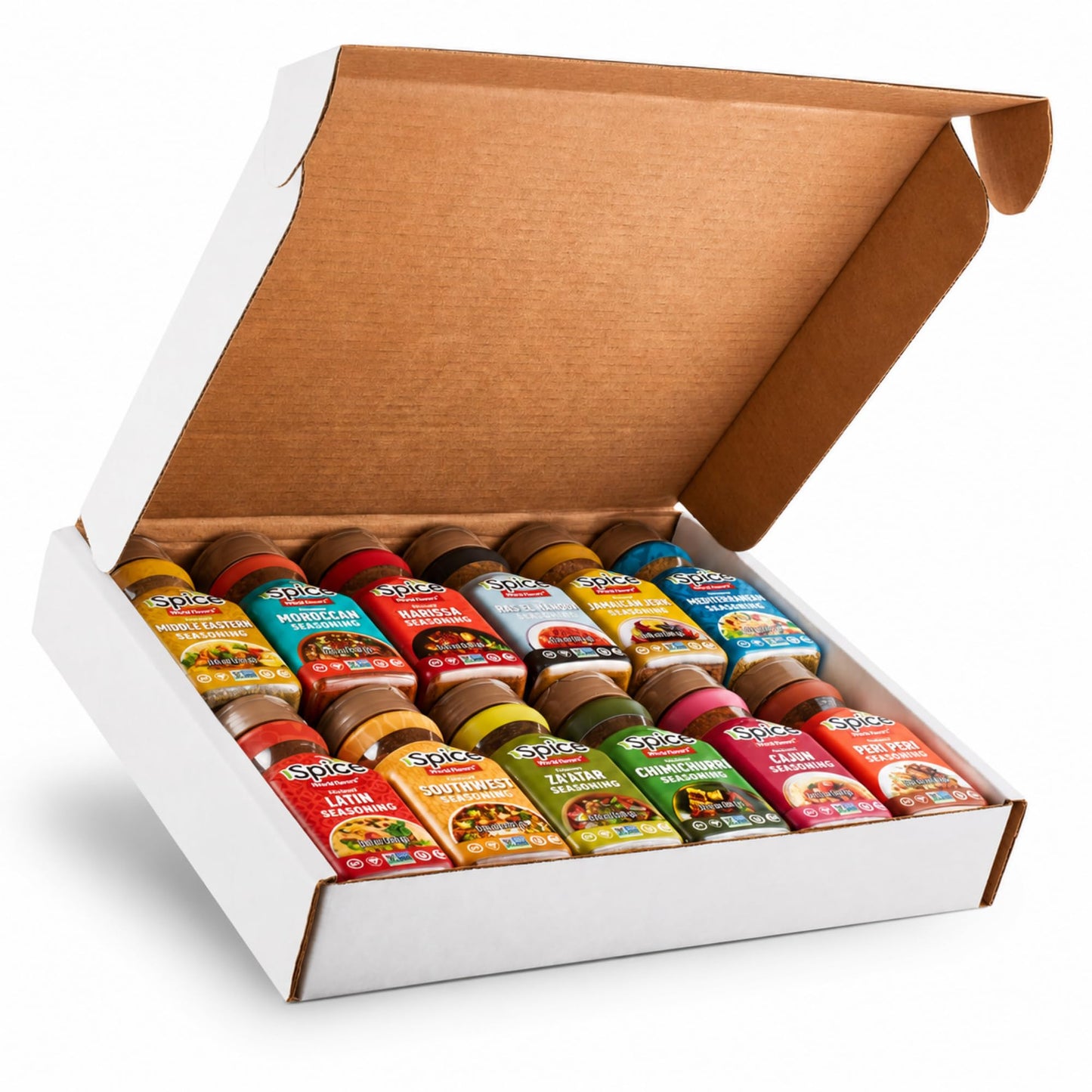 iSpice Starter Spice Set- Seasonings for Cooking, Spices and Seasonings Sets, Spices Variety Pack, Cooking Gifts for Men Home Basic Spice Set (12 Pack