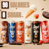 Spylt High Protein Milk - 6 Flavor Variety Pack with 60mg Caffeine & 20g Protein - 90 Calories, Ready to Drink, Sugar Free, Lactose Free Milk, Perfect