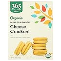 365 by Whole Foods Market, Organic Mini Cheese Sandwich Crackers, 7.5 Ounce
