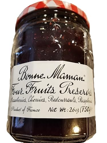 Bonne Maman Four Fruits Preserves, 26oz Jar