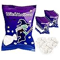4E's Novelty 24 Pack Halloween Mini Marshmallows Indvidually Wrapped Vanilla Flavor - Halloweens Candy for Kids in Bulk, Snacks for Trick or Treat, 17