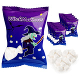 4E's Novelty 24 Pack Halloween Mini Marshmallows Indvidually Wrapped Vanilla Flavor - Halloweens Candy for Kids in Bulk, Snacks for Trick or Treat, 17