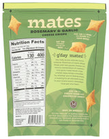 34 Degrees Rosemary and Garlic Cheese Crisps Mates, 3 OZ