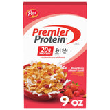 Premier Protein Mixed Berry Almond Cereal, Protein Cereal Flakes Mixed with Dried Berries and Sliced Almonds, Contains 20g of Protein Per Serving, 9