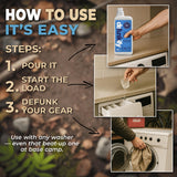 Laundry Detergent 124 Load. Crisp, Clean 'Fresh Air' Essential Oil Liquid Laundry Detergent Washing Soap for Sensitive Skin. ProvenSafe™ Cleaning