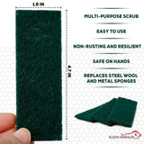 Kleen Handler 60 Pcs Slicer EZ Scrub Pad - Electric Blade Cleaning Tool, Deli Slicing Machine Cleaner, Clean Mandolin Slicer Safely, Small Scrub Pads