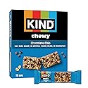 KIND Chewy Granola Bars, Chocolate Chip, Gluten Free, Low Calorie, Healthy Snacks, 10 Count