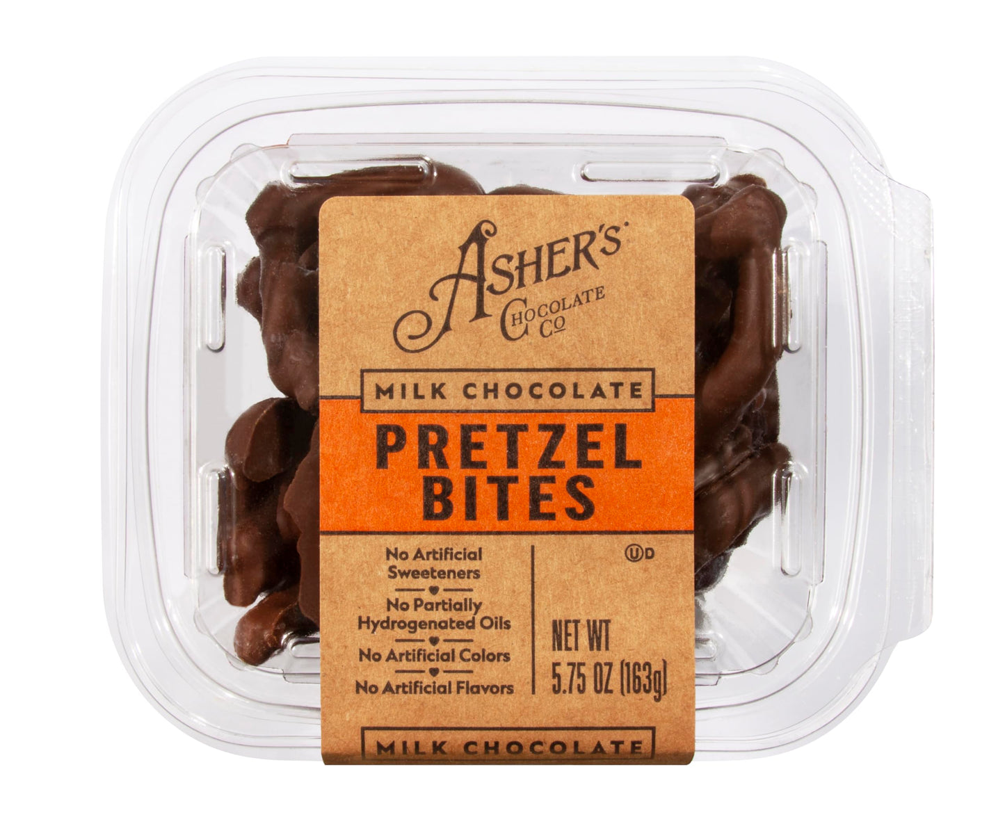 Asher's Chocolates, Chocolate Covered Pretzel Bites, Gourmet Sweet and Salty Candy, Small Batches of Kosher Chocolate, Family Owned Since 1892