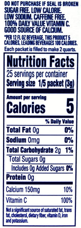 Crystal Light Classic Orange Drink Mix, 10-Quart Canister (Pack of 5)