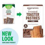 Amazon Grocery, Frosted Toaster Pastries, Fudge, 13.5 ounce, 8 Ct