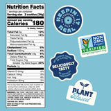 Back to Nature Double Creme Sandwich Cookies, Plant-Based, Non-GMO, Plant-Based, Made with Wheat Flour, Snack Happy, 8.25 oz Box
