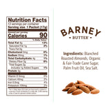 Barney Butter Almond Butter Snack Packs, Smooth, 0.6 Ounce (Pack of 12), Skin-Free Almonds, Non-GMO, Gluten Free, Keto, Paleo, Vegan