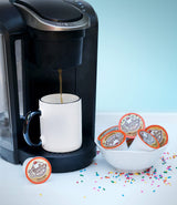 Sundae Ice Cream Flavored Coffee Pods, Compatible with 2.0 Keurig K-Cup Brewer, (Toffee Crunch) 48 Count