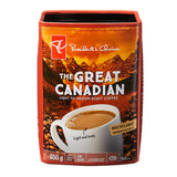 PC The Great Canadian Light to Medium Roast Coffee 930g/33oz (Imported from Canada)