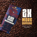 Blu Ore Black Diamond Robusta Specialty Coffee Beans - Single Origin, Bold Aromatic Espresso Beans with Hints of Walnut, Peanut, Caramel, Brown Sugar