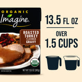 Imagine Organic Roasted Turkey Flavored Gravy, 13.5 oz