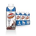 BOOST Plus Balanced Nutritional Drink, Rich Chocolate, 8 FL OZ (Pack of 6)