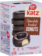 Katz Gluten Free Top 4 Donut Flavors Snack. Powdered, Glazed, Cinnamon, Chocolate Frosted. Free of Dairy, Soy, Tree Nuts and Peanuts, Kosher.
