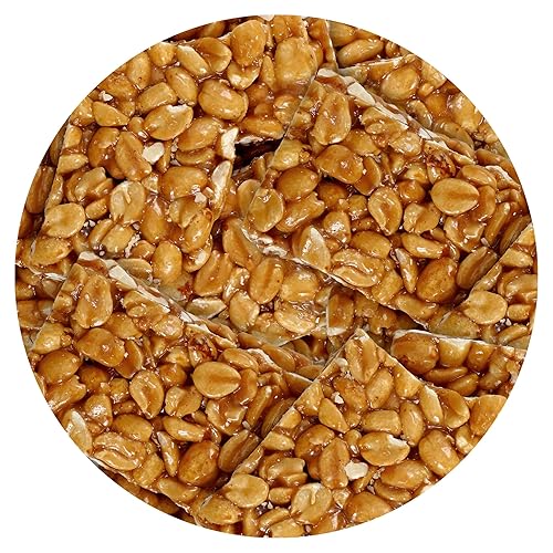 Peanut Brittle, 1 Pound Bulk Bag, The Hampton Candy Company