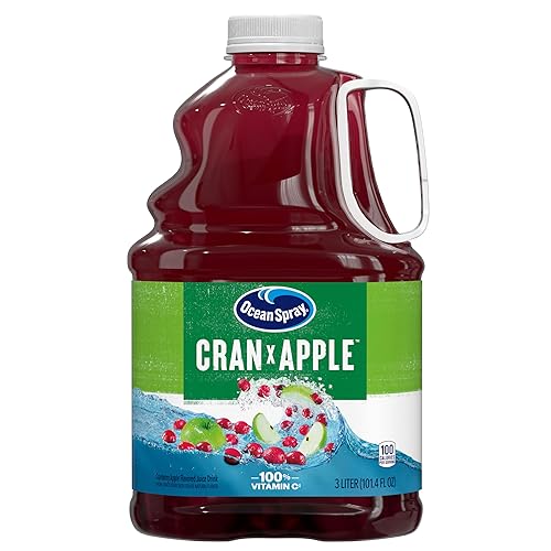 Ocean Spray® Cran-Apple™ Cranberry Apple Juice Drink, 101.4 Fl Oz Bottle (Pack of 1)