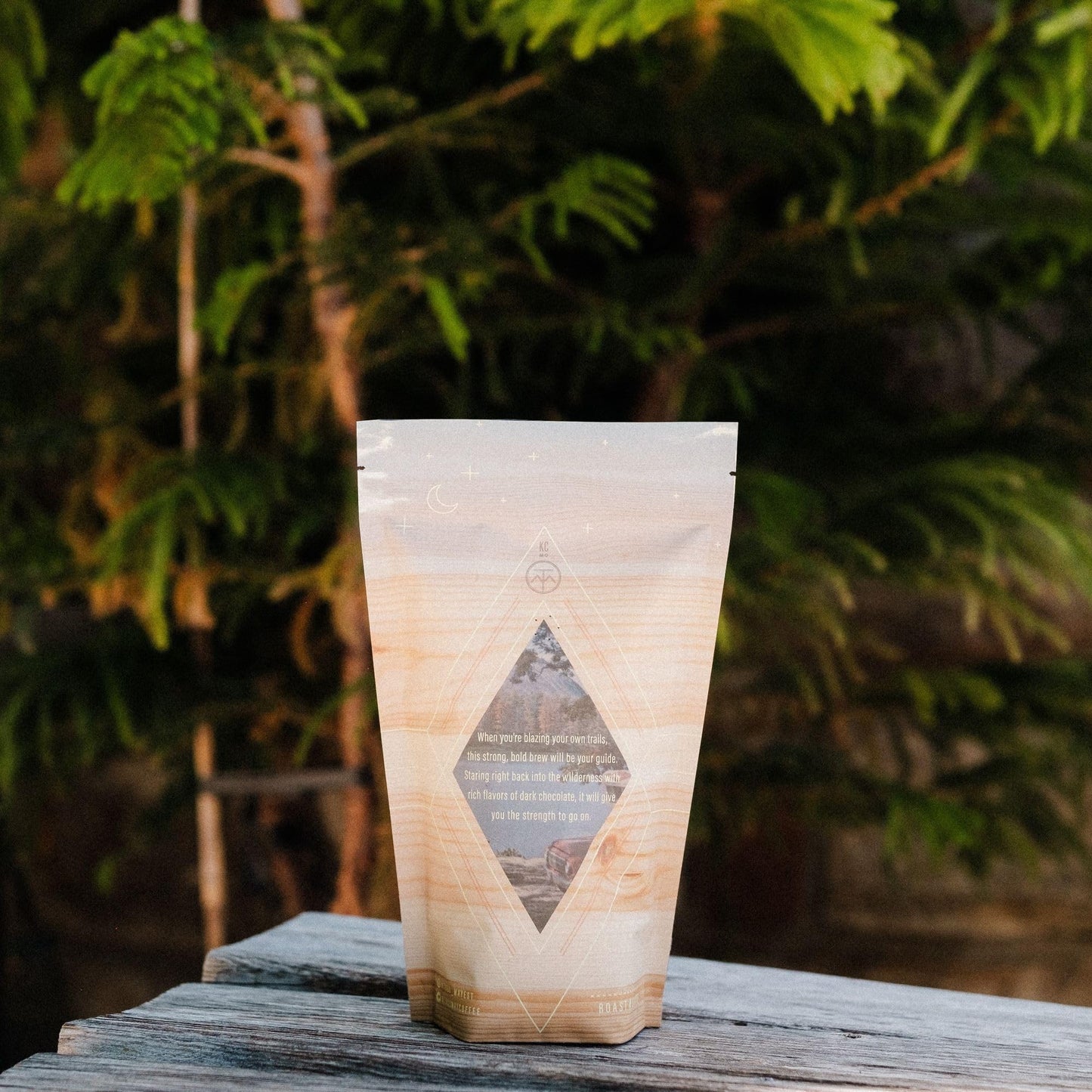 Boldly Go Coffee by Thou Mayest - Strong Dark Roast with Heavy Mouthfeel - 12oz Whole Bean