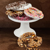 Birthday Pretzels - 12 pieces - Gourmet Pretzel Gift Basket - Happy Birthday Vegan Gifts