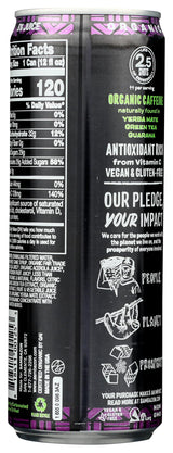 Sambazon Organic Amazon Energy Drink Jungle, Love Acai Berry and Passionfruit (153240245) Passion Fruit, 12 Fl Oz