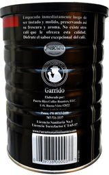 Garrido Expreso Ground Coffee, Dark Roast in Canister, Espresso, 100% Pure, 10 Ounce (Pack of 1)