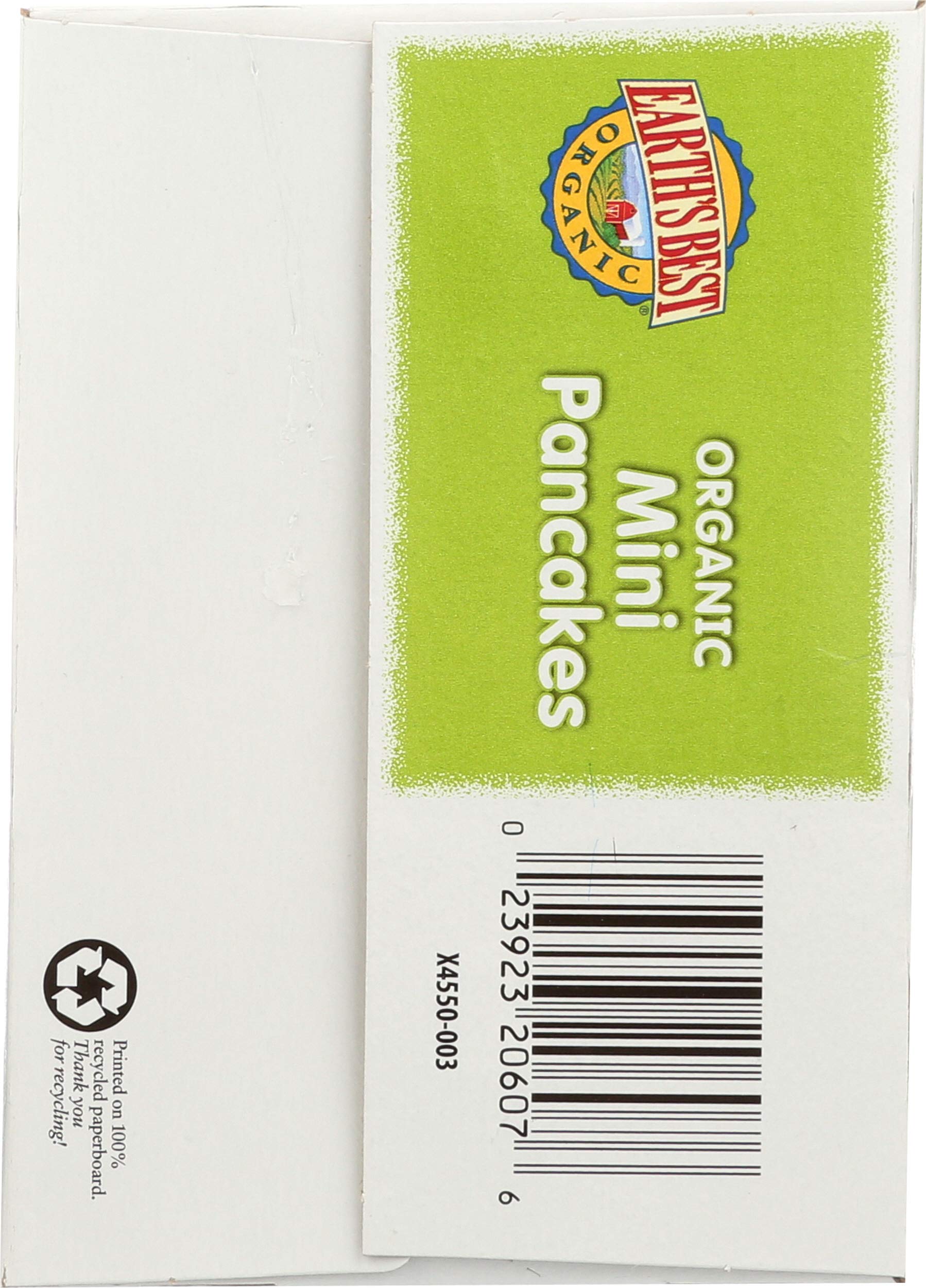 Earth's Best Organic Sesame Street Mini Homestyle Pancakes, 11.3 oz. Box