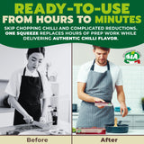 IA Chilli Paste Ready to Use in a 2.82oz (80g) Tube - Perfect for Sauces, Avocado Toast and Salads, Gluten-Free, Recyclable and Anti-Waste Packaging