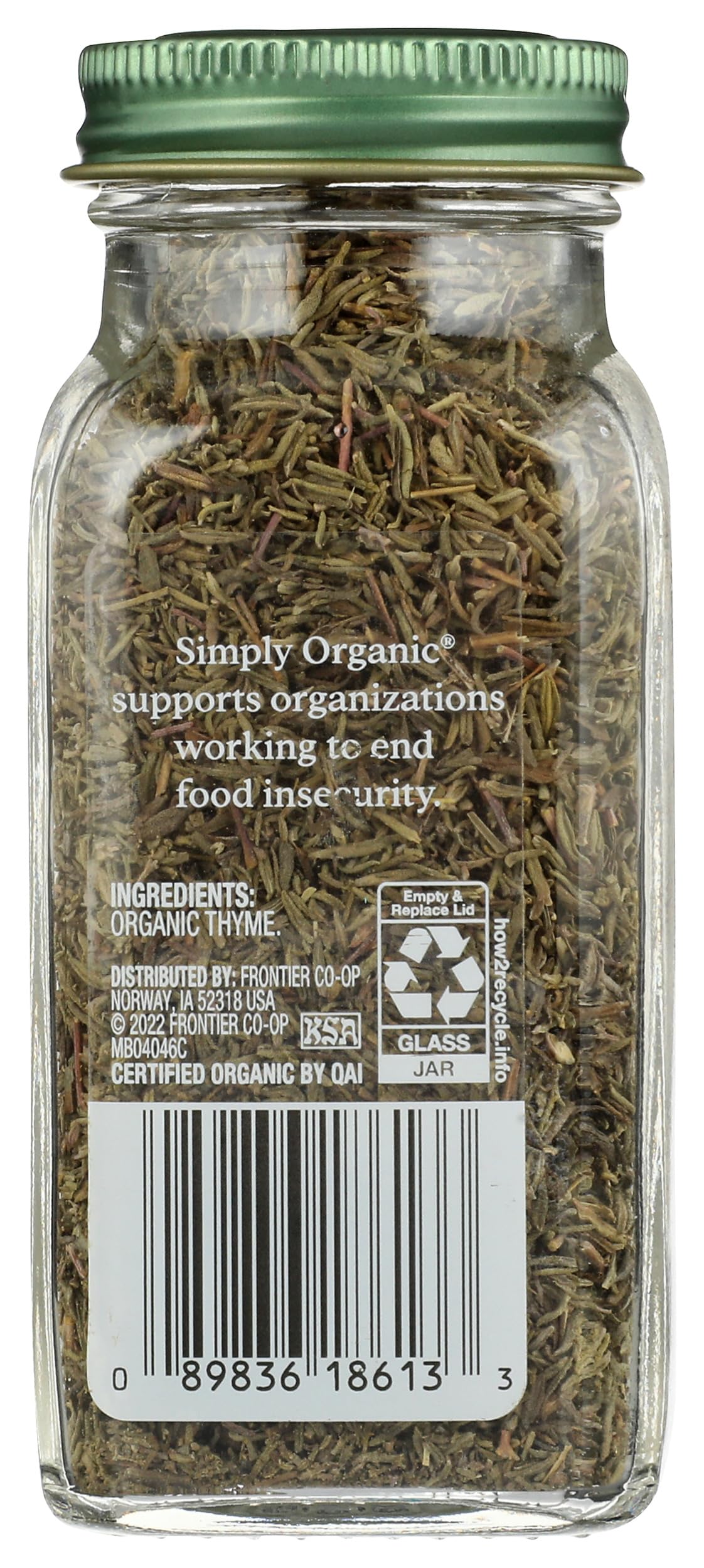 Simply Organic Whole Thyme Leaf, 0.78 Oz