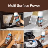 Bull Shot Degreaser Pro, Foaming Degreaser & Grime Remover, Heavy-Duty, AS SEEN ON TV, Residue-Free, Shake, Point & Spray, Emulsifies Grease, Oil