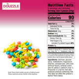 DOUzzle Kosher, Fun-Shaped Bitz, Mini Assorted Fruit Candy Packs, (18 Count, 1 Pack) Birthday Party Favors & Goodie Bags, Mini Dulces