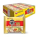 Nongshim Ramen Noodles, Gourmet Instant Ramen, Premium Microwavable Noodle Soup, Shin Gold, 4.58 Ounce (Pack of 16)