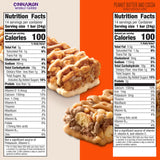 Cinnamon Toast Crunch and REESE'S PUFFS Cereal Treat Bars, Snack Bars, Value Pack, 28 Ct, 23.8 oz