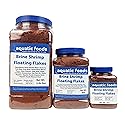 Aquatic Foods Inc. Brine Shrimp Flakes for All Freshwater Fish, All Marines, Tangs, Butterflies, Angels, Anthias, Clown Fish Also Pellet Mix, Wafer
