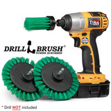 Drillbrush Dishwasher Safe Kitchen Appliance Cleaner Brushes for Power Drill - Small Crevice Cleaning Tool for Housekeeping - Kitchen Cleaning