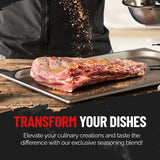 John’s Steak and Seasoning Spice, Original Flavor Steak Seasoning for Grilling, Pork Chops, Steaks, Burgers, Chicken, Seafood, Potatoes, and More